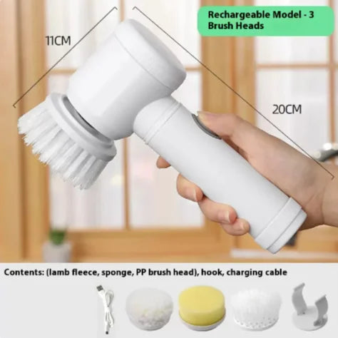Multi-Function Handheld Electric Cleaning Brush